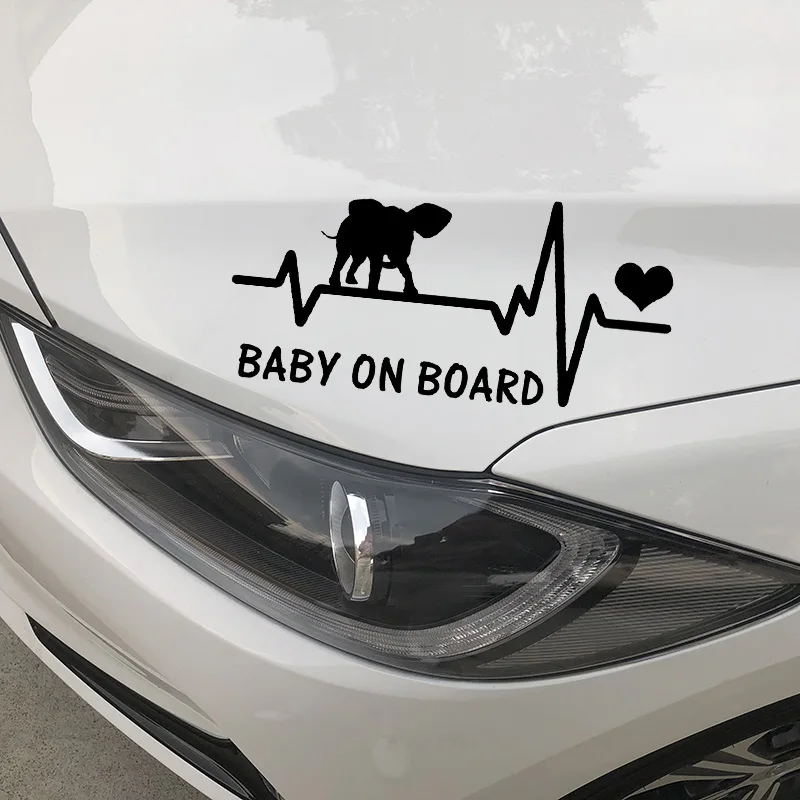 YJZT 18X8.3CM Animal ELEPHANT Baby Funny Whole Body Decoration BABY ON BOARD Creative Car Sticker C25-0255
YJZT 18X8.3CM Animal ELEPHANT Baby Funny Whole Body Decoration BABY ON BOARD Creative Car Sticker C25-0255