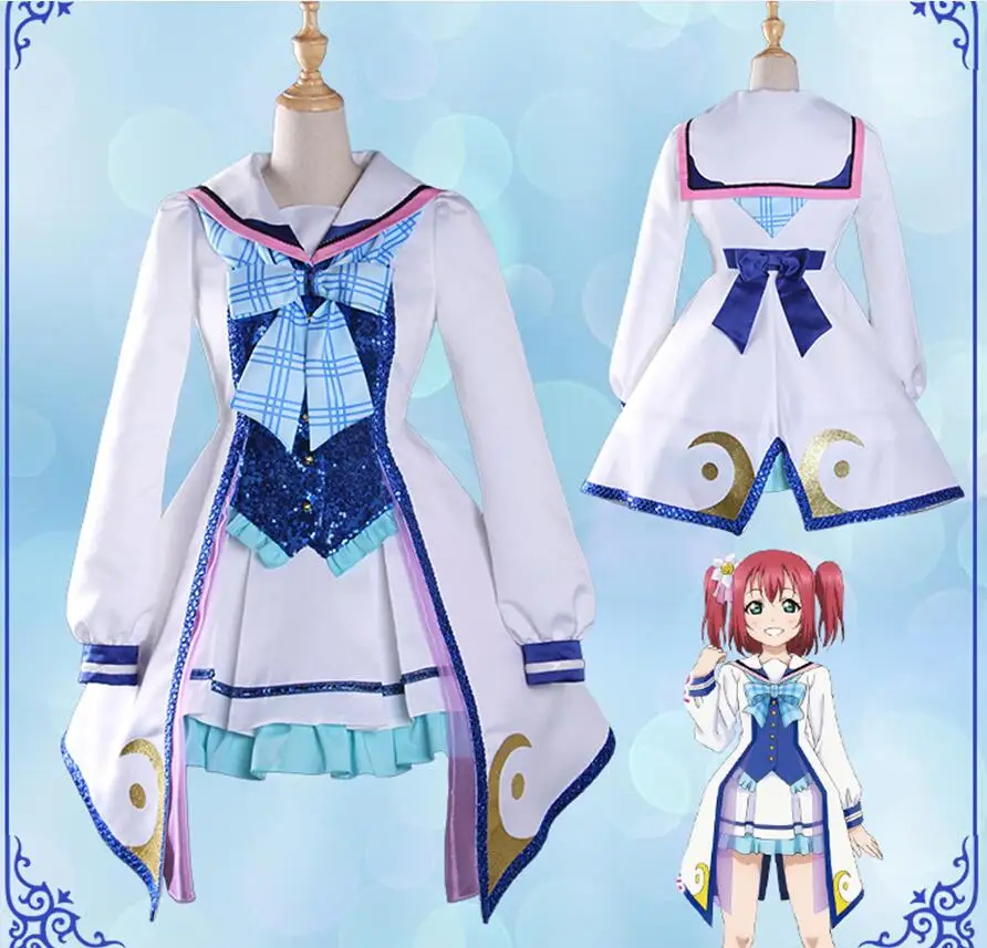 Горячее аниме LoveLive!Sunshine! Cos Хэллоуин Aqours Куросава Руби вечерние косплей женские туфли, милые женские униформы морского флота для костюмиров...
Горячее аниме LoveLive!Sunshine! Cos Хэллоуин Aqours Куросава Руби вечерние косплей женские туфли, милые женские униформы морского флота для костюмиров...