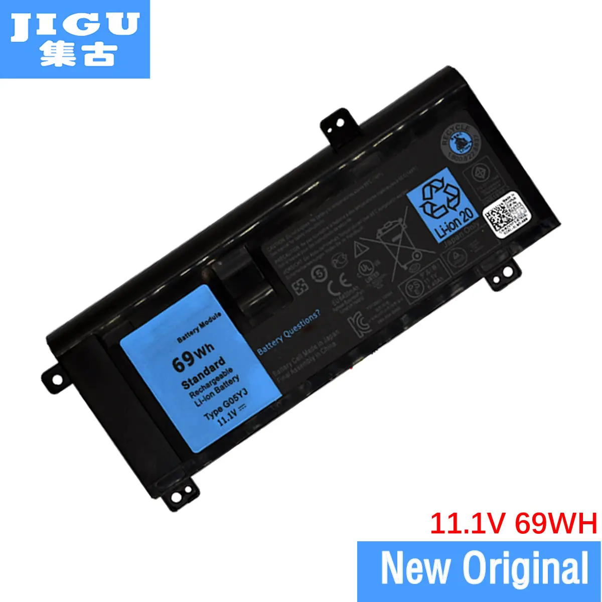 Аккумулятор JIGU 08X70T 8X70T G05YJ GO5YJ Y3PN0 для ноутбука DELL Alienware 14 14D 14X A14 M14 M14X ALW14D
Аккумулятор JIGU 08X70T 8X70T G05YJ GO5YJ Y3PN0 для ноутбука DELL Alienware 14 14D 14X A14 M14 M14X ALW14D