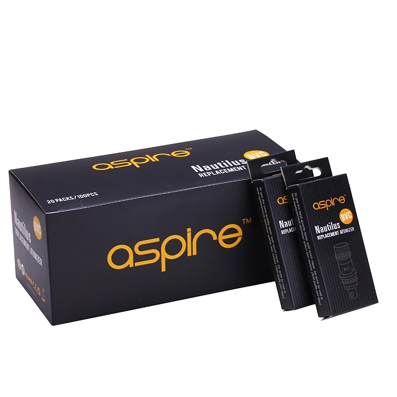 5-30pcs Aspire Nautilus BVC Coil Vape 1.8/1.6/0.7ohm Electronic Cigarette evaporator Nautilus 2 Coil for Nautilus GT Tank
5-30pcs Aspire Nautilus BVC Coil Vape 1.8/1.6/0.7ohm Electronic Cigarette evaporator Nautilus 2 Coil for Nautilus GT Tank