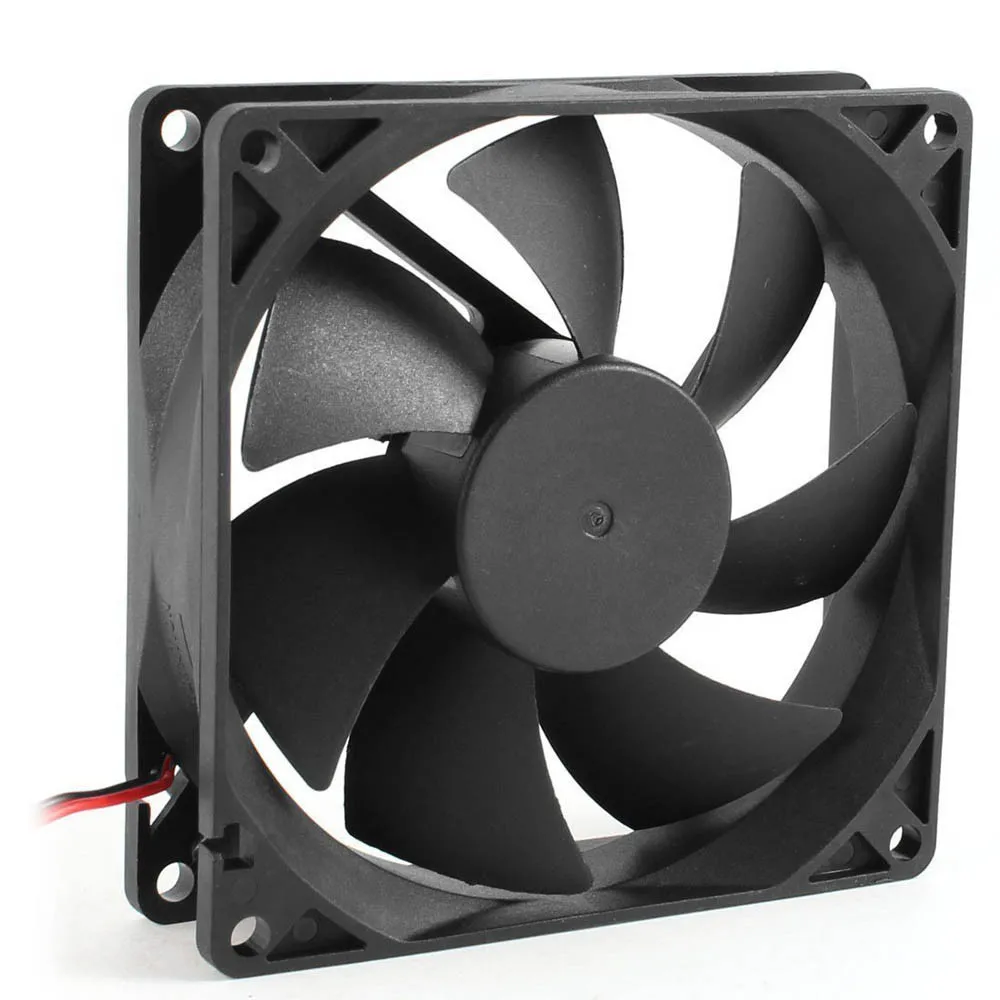 8 см/80 мм/80x80x25 мм тихий 12V компьютер/ПК/Процессор беззвучный охлаждающий