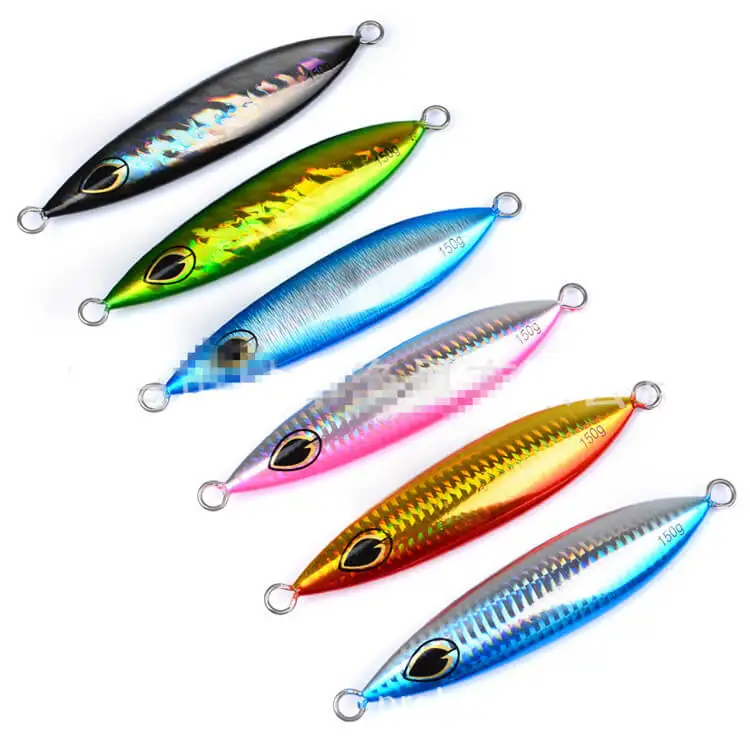 6pcs Micro Jigs Metal Knife Jigs 150g 13cm Artificial Bionic Fish Bait Lure Tuna Snapper Kingfish Lures Slow Crankbaits Tackle
6pcs Micro Jigs Metal Knife Jigs 150g 13cm Artificial Bionic Fish Bait Lure Tuna Snapper Kingfish Lures Slow Crankbaits Tackle