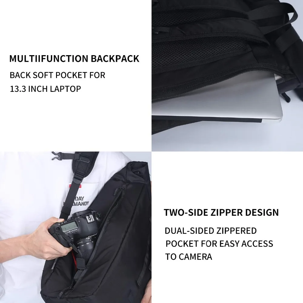Рюкзак для цифровой зеркальной камеры BUBM-Дорожная сумка через плечо с чехлом