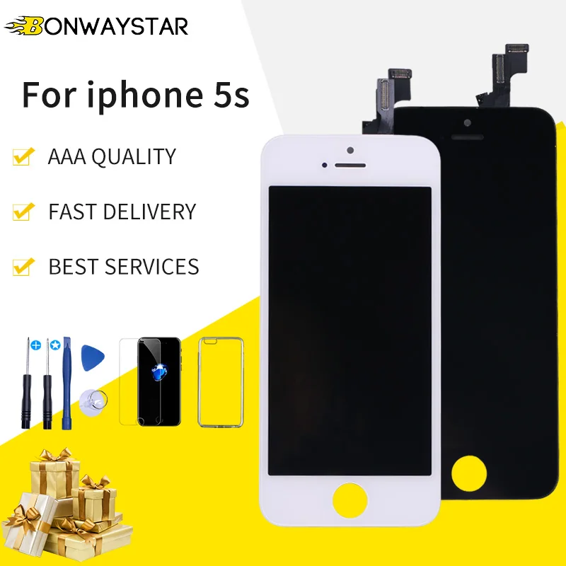 ЖК дисплей для iPhone 5s A1533 A1453 A1457 запчасти экрана стеклянная сенсорная панель