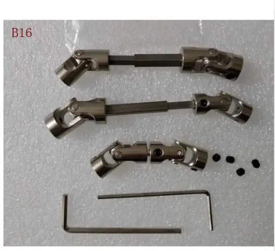 WPL B16 B-16 B36 1/16 Military Truck RC Car upgrade metal drive shaft front rear axle shafts
WPL B16 B-16 B36 1/16 Military Truck RC Car upgrade metal drive shaft front rear axle shafts