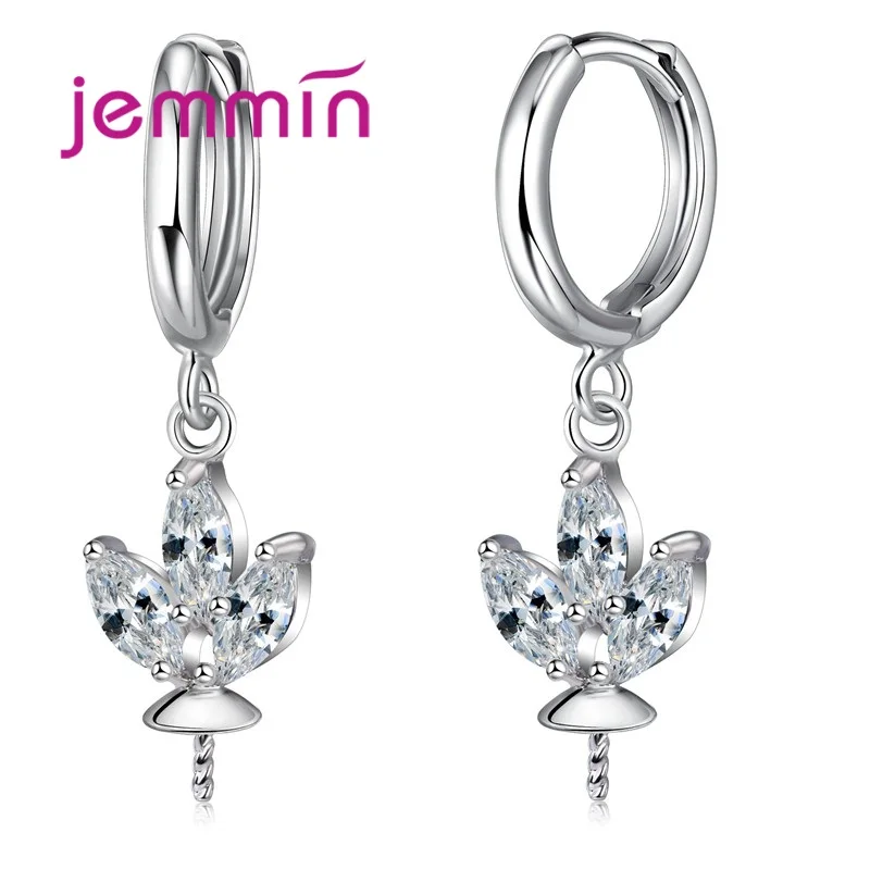 Summer Style Petal Flowers DIY Accessories Hoop Earrings 925 Sterling Silver Fine Jewelry For Women
Summer Style Petal Flowers DIY Accessories Hoop Earrings 925 Sterling Silver Fine Jewelry For Women