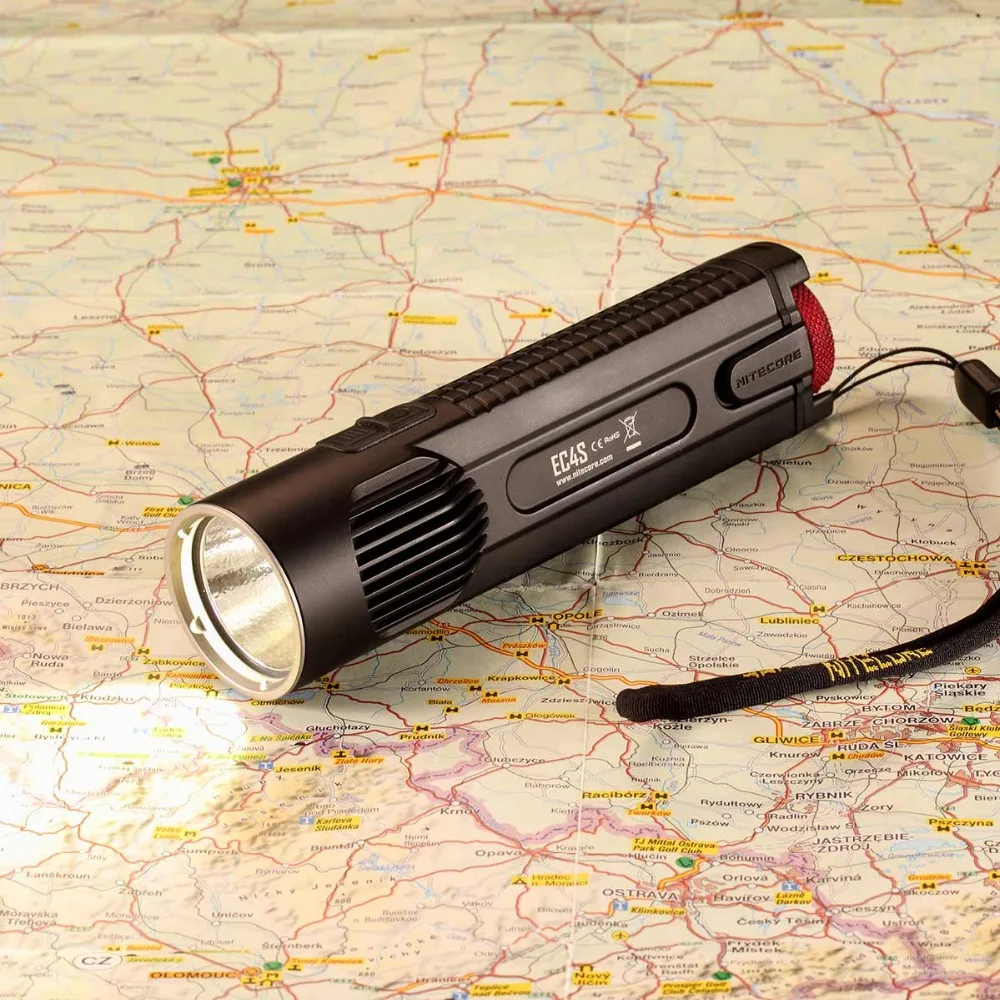 NITECORE EC4S Handheld Searchlight Flashlight CREE XHP50 LED max 2150 lumen beam distance 280 meter outdoor tactical torch | Лампы и