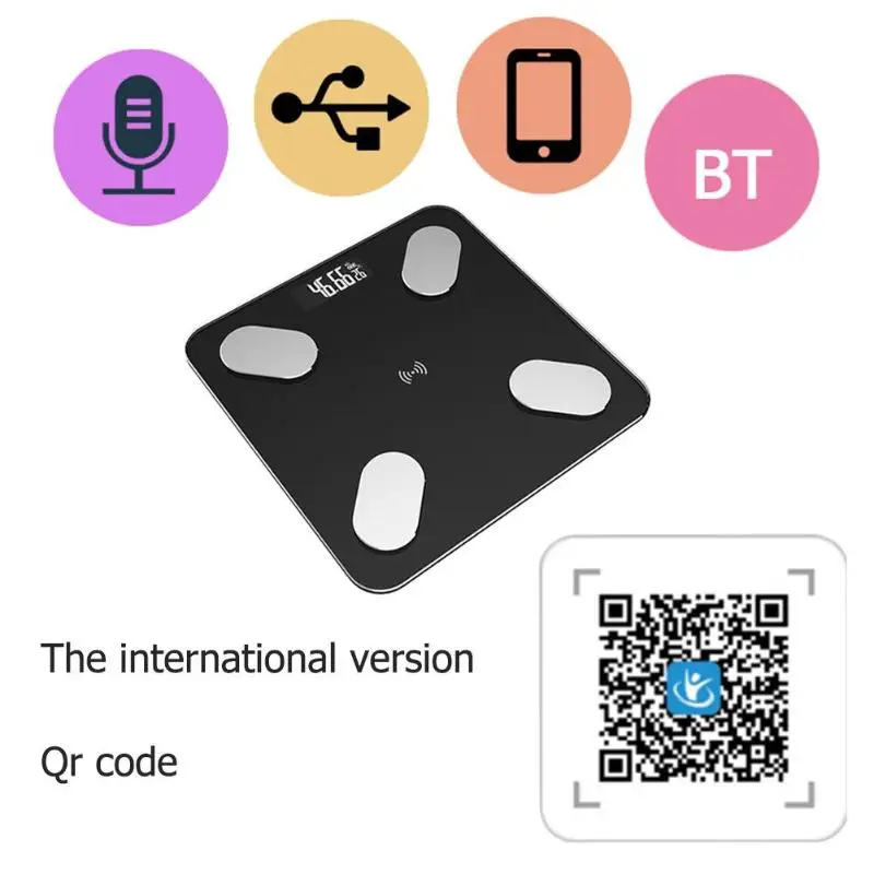 Body Fat Scale Floor Scientific Smart Electronic LED Digital Weight Bathroom Balance Bluetooth APP Android or IOS
Body Fat Scale Floor Scientific Smart Electronic LED Digital Weight Bathroom Balance Bluetooth APP Android or IOS
