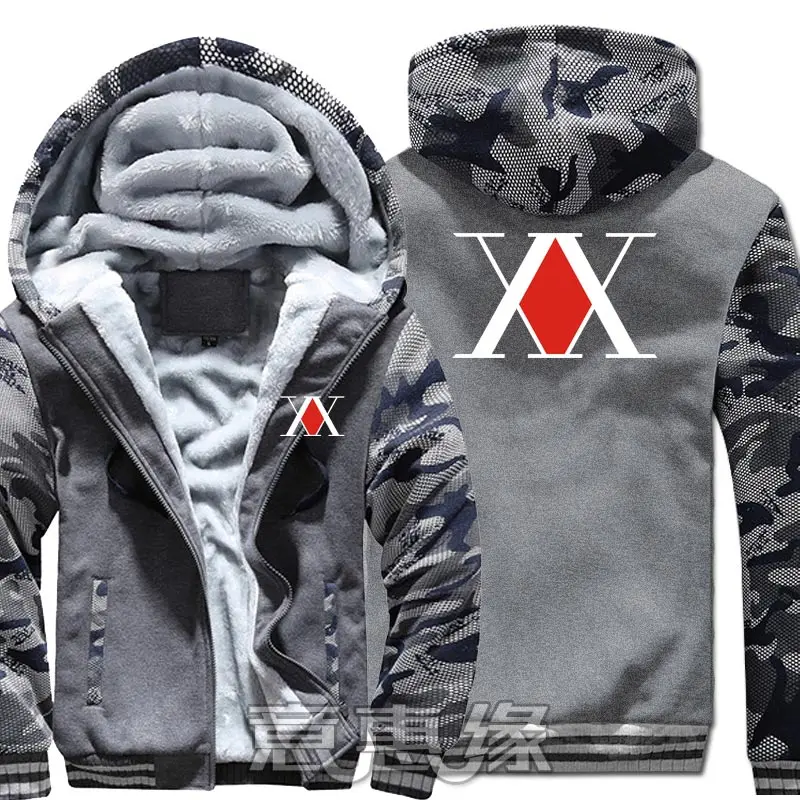 New Winter Warm Hunter X Hunter Hoodies Anime GON FREECSS Hisoka Hooded Coat Thick Zipper men cardigan Jacket Sweatshirt
New Winter Warm Hunter X Hunter Hoodies Anime GON FREECSS Hisoka Hooded Coat Thick Zipper men cardigan Jacket Sweatshirt