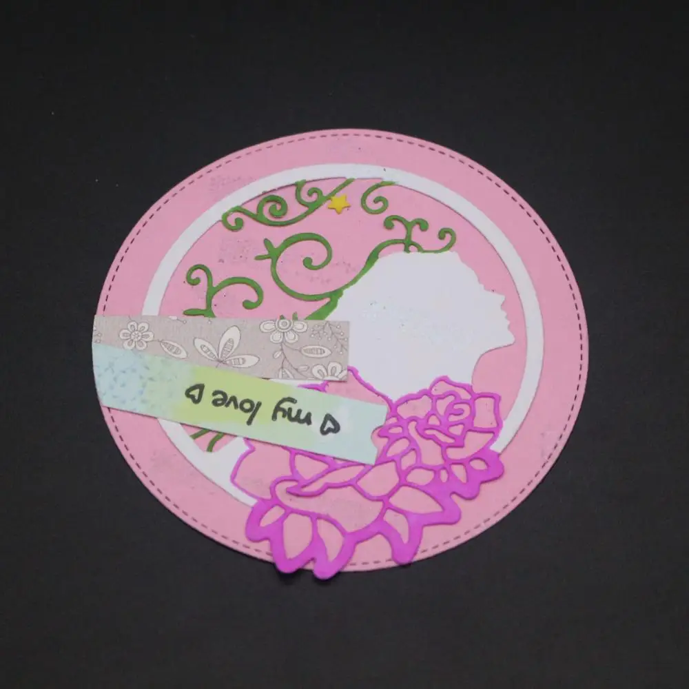 AZSG Beautiful face Cutting Dies For DIY Scrapbooking Decorative Card making Craft Fun Decoration 8.05*9.26cm
AZSG Beautiful face Cutting Dies For DIY Scrapbooking Decorative Card making Craft Fun Decoration 8.05*9.26cm