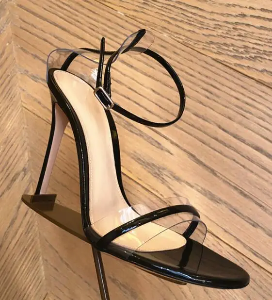BONJEAN 2019 Summer PVC Patchwork High Heel Sandal Sexy Open Toe Thin Heels Ankle Strap Shoes Cutouts Woman Party Dress Heels
BONJEAN 2019 Summer PVC Patchwork High Heel Sandal Sexy Open Toe Thin Heels Ankle Strap Shoes Cutouts Woman Party Dress Heels