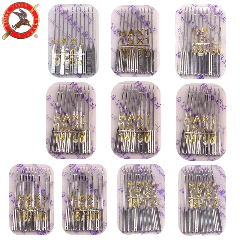 HAX1 100pcs Sewing Needles universal 15x1 130x705H mixed kit packing Sewing Accessories for all brand Domestic Sewing Machines
HAX1 100pcs Sewing Needles universal 15x1 130x705H mixed kit packing Sewing Accessories for all brand Domestic Sewing Machines