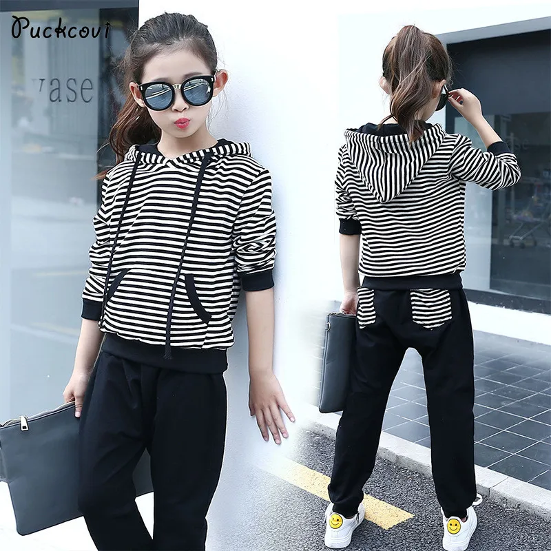 Kids clothes Girls clothing set Boys sets Roupas infantis menina Robe fille enfant Ensemble fille Stripe hoodies+pants suit
Kids clothes Girls clothing set Boys sets Roupas infantis menina Robe fille enfant Ensemble fille Stripe hoodies+pants suit