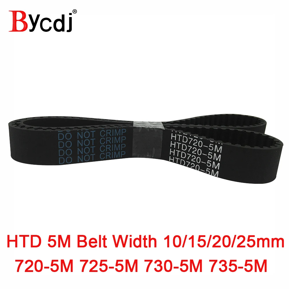 Синхронный ремень Bycdj HTD 5M 720-735 мм
Синхронный ремень Bycdj HTD 5M 720-735 мм