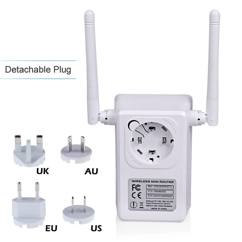 Brand New Arrival Hot Sale Wireless 802.11N WPS 300Mbps Wifi Repeater AP Router Range Expander Fast Drop Shipping Wholesale
Brand New Arrival Hot Sale Wireless 802.11N WPS 300Mbps Wifi Repeater AP Router Range Expander Fast Drop Shipping Wholesale