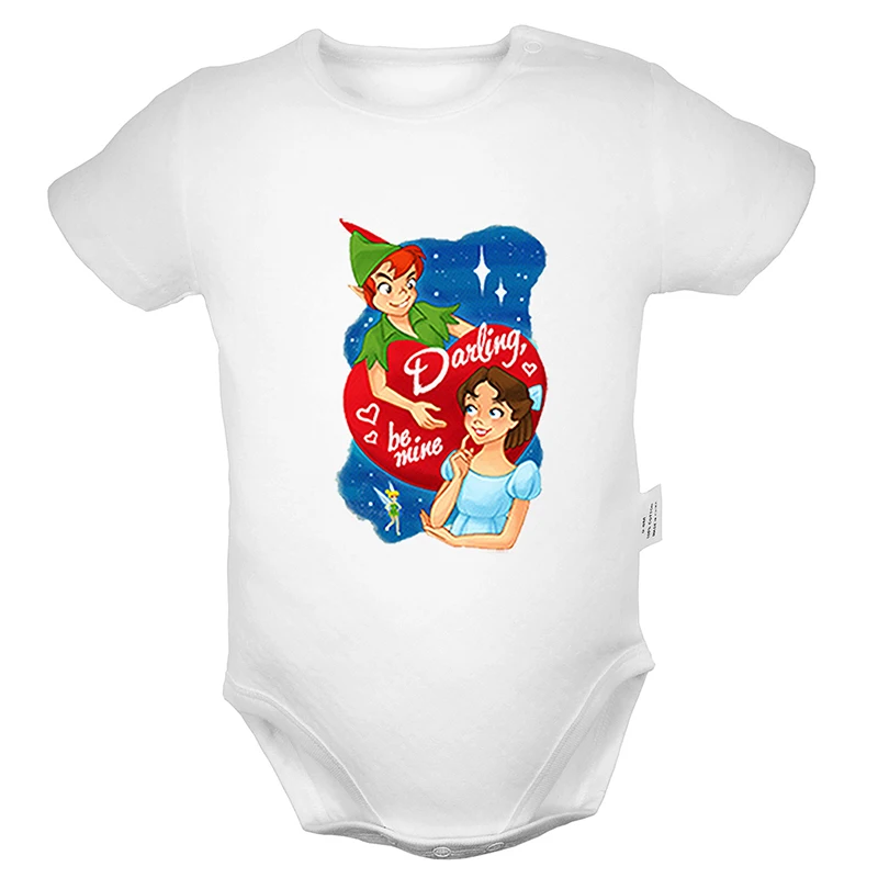 Cartoon Peter and Wendy Printed 6-24M Newborn Baby Girl Boys Clothes Short Sleeve Romper Jumpsuit Outfits 100% Cotton Sets
Cartoon Peter and Wendy Printed 6-24M Newborn Baby Girl Boys Clothes Short Sleeve Romper Jumpsuit Outfits 100% Cotton Sets