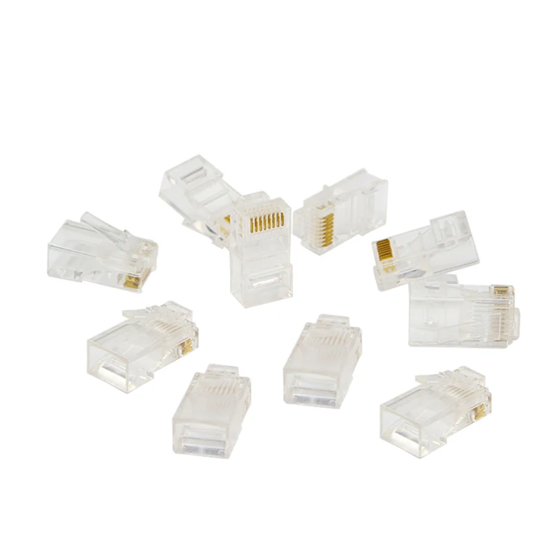 10 шт. RJ45 Ethernet-кабель с кристаллами, адаптер RJ45 Lan, проводной разъем для сетевого кабеля, Ethernet-провод
10 шт. RJ45 Ethernet-кабель с кристаллами, адаптер RJ45 Lan, проводной разъем для сетевого кабеля, Ethernet-провод