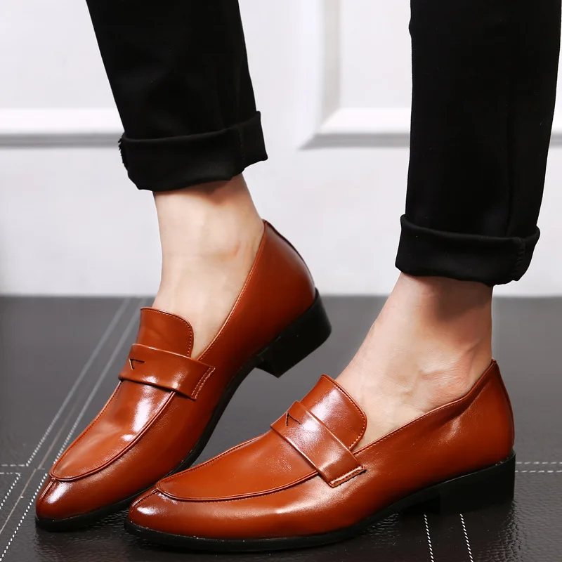 CuddlyIIPanda Luxury Brand Men Fashion Oxfords Shoes Pointed Toe Party Office Casual Shoes Men Wedding Shoes Big Size Loafers
CuddlyIIPanda Luxury Brand Men Fashion Oxfords Shoes Pointed Toe Party Office Casual Shoes Men Wedding Shoes Big Size Loafers