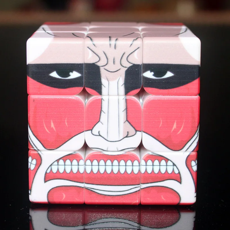 Custom Cube UV Printing 3x3x3 Magic Cube 5.7cm 3*3*3 Stickerless Cubo Magico Educational Toys for Children Boys
Custom Cube UV Printing 3x3x3 Magic Cube 5.7cm 3*3*3 Stickerless Cubo Magico Educational Toys for Children Boys