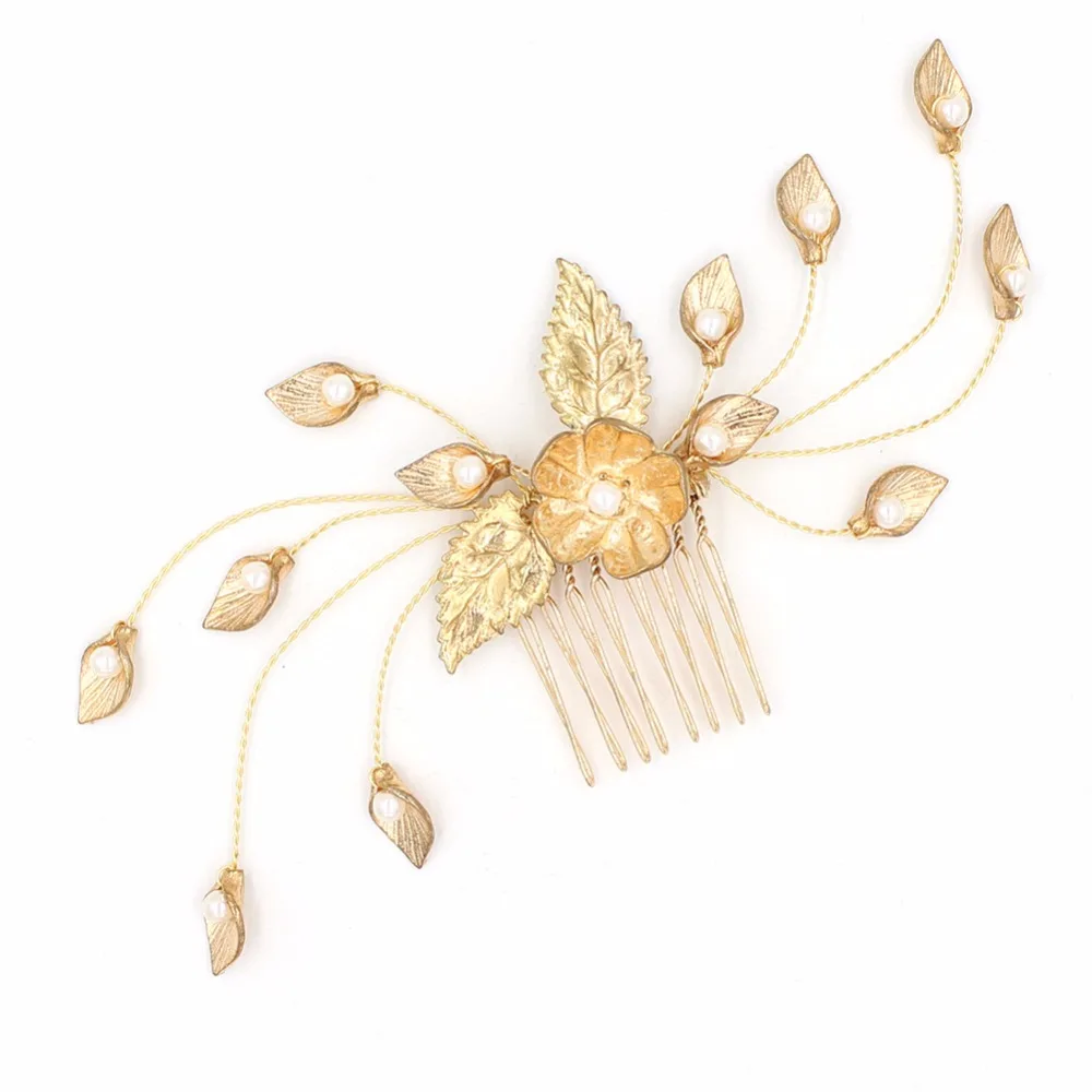 Handmade Gold Hair Comb Hair Sticks Crystal Flower Hair Jewelry Festival Gifts Bride Hair Pins Wedding Accessory O838
Handmade Gold Hair Comb Hair Sticks Crystal Flower Hair Jewelry Festival Gifts Bride Hair Pins Wedding Accessory O838