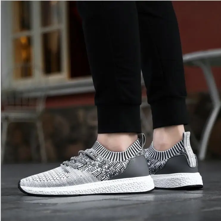 New listing hot sale Spring and summer men Flying line Breathable running shoes sneakers large size 39-46 D1918
New listing hot sale Spring and summer men Flying line Breathable running shoes sneakers large size 39-46 D1918