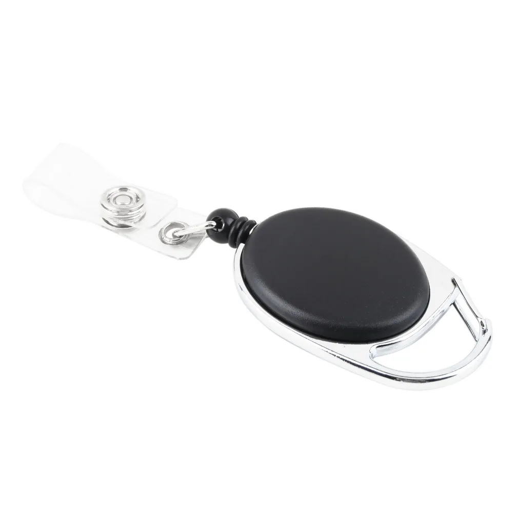Quality Retractable Pull Key Ring Chain Reel ID Lanyard Name Tag Card Badge Holder Reel Recoil Belt Key Clip Classic Keychain
Quality Retractable Pull Key Ring Chain Reel ID Lanyard Name Tag Card Badge Holder Reel Recoil Belt Key Clip Classic Keychain