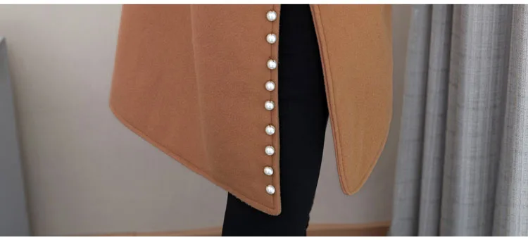 2019 autumn and winter new woolen coat female Korean version of the long paragraph loose beaded temperament woolen coat A293
2019 autumn and winter new woolen coat female Korean version of the long paragraph loose beaded temperament woolen coat A293
