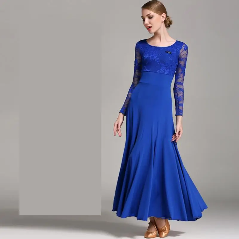 2018 New Women Sexy Lace Mesh Long Sleeve Ballroom Modern Dance Costume Clothes Women Standard Ballroom Dancing Dresses 6 Colors
2018 New Women Sexy Lace Mesh Long Sleeve Ballroom Modern Dance Costume Clothes Women Standard Ballroom Dancing Dresses 6 Colors