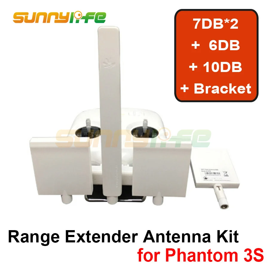 Пульт дистанционного управления для DJI Phantom 3S/3SE, комбинированный усилитель сигнала дальнего действия для DJI Phantom 3S/3SE
Пульт дистанционного управления для DJI Phantom 3S/3SE, комбинированный усилитель сигнала дальнего действия для DJI Phantom 3S/3SE