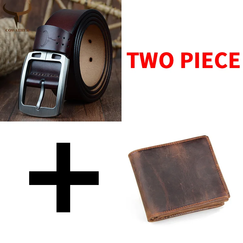 COWATHER men belt and wallet set cow genuine leather fashion design male strap purse suit high quality leather free shipping
COWATHER men belt and wallet set cow genuine leather fashion design male strap purse suit high quality leather free shipping