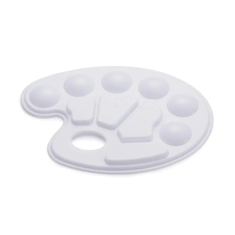 Pandahall® Plastic Watercolor Oil Palette, White, 16.9x0.9cm; 22.5x16.6x0.9cm
Pandahall® Plastic Watercolor Oil Palette, White, 16.9x0.9cm; 22.5x16.6x0.9cm