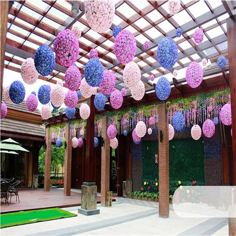 12Inch 30cm Wedding Silk Pomander Kissing Ball Flower Ball Decorate Artificial Flower For Wedding Garden Market Decoration
12Inch 30cm Wedding Silk Pomander Kissing Ball Flower Ball Decorate Artificial Flower For Wedding Garden Market Decoration