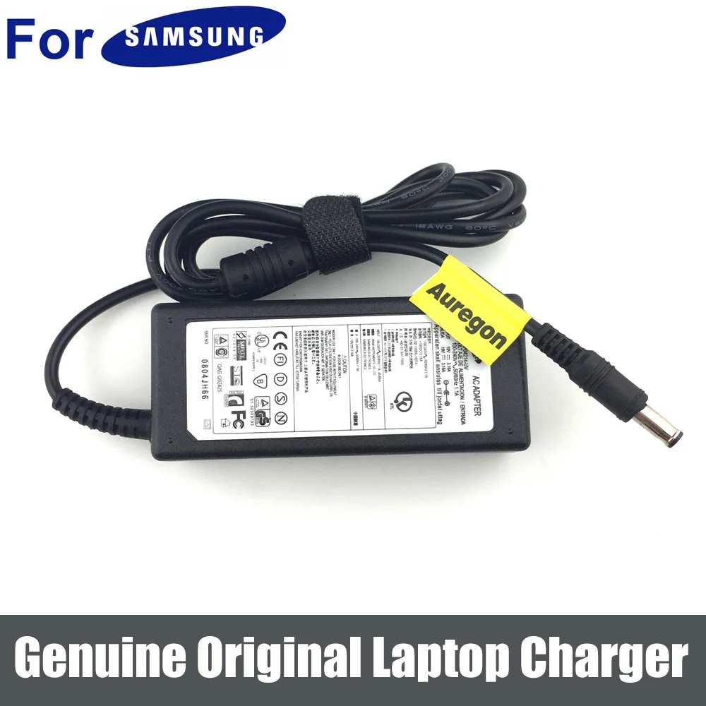 Новый оригинальный 19V 3.16A адаптер питания зарядное устройство для Samsung RV511 A01 NP A01US