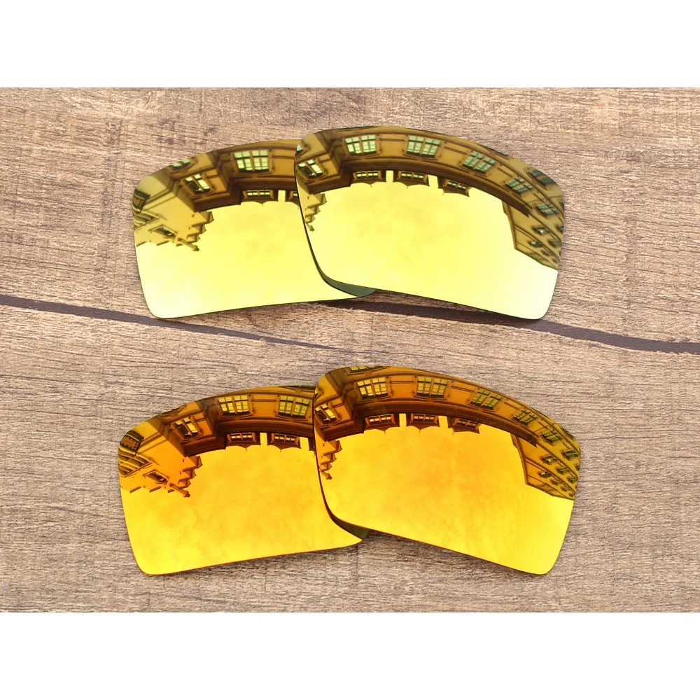 Vonxyz 2 Pairs Ruby Mirror & 24K Mirror Polycarbonate Replacement Lenses for-Oakley Eyepatch 2 Frame
Vonxyz 2 Pairs Ruby Mirror & 24K Mirror Polycarbonate Replacement Lenses for-Oakley Eyepatch 2 Frame