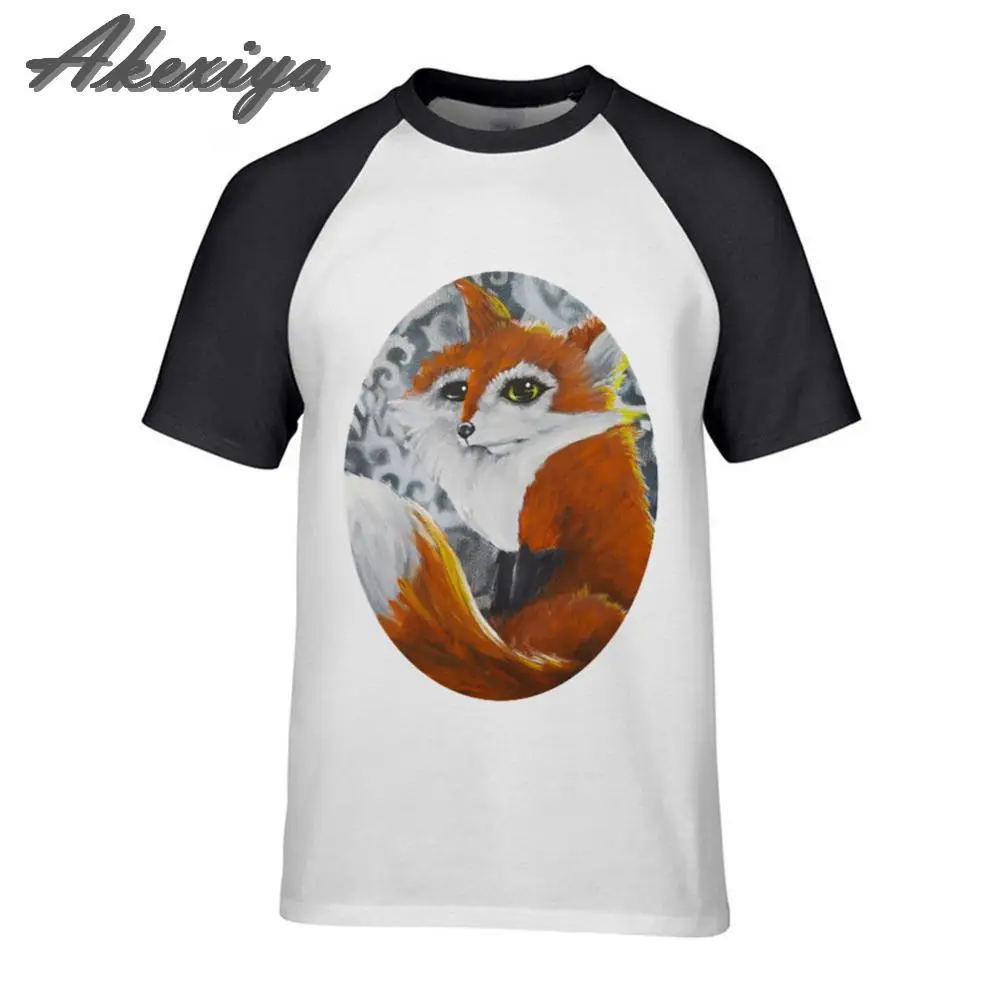 Fox Tshirt Crew Neck Design Pure Cotton Fashion Custom Masculina T Shirts Summer 2019 Large Size Men Tops Tees Team T-shirt
Fox Tshirt Crew Neck Design Pure Cotton Fashion Custom Masculina T Shirts Summer 2019 Large Size Men Tops Tees Team T-shirt