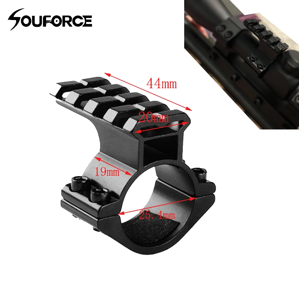 25.4mm Ring Scope Adaptor 20mm Rail 1 Inch Barrel Mount Picatinny/Weaver/Universal Gun Accessories for Hunting
25.4mm Ring Scope Adaptor 20mm Rail 1 Inch Barrel Mount Picatinny/Weaver/Universal Gun Accessories for Hunting