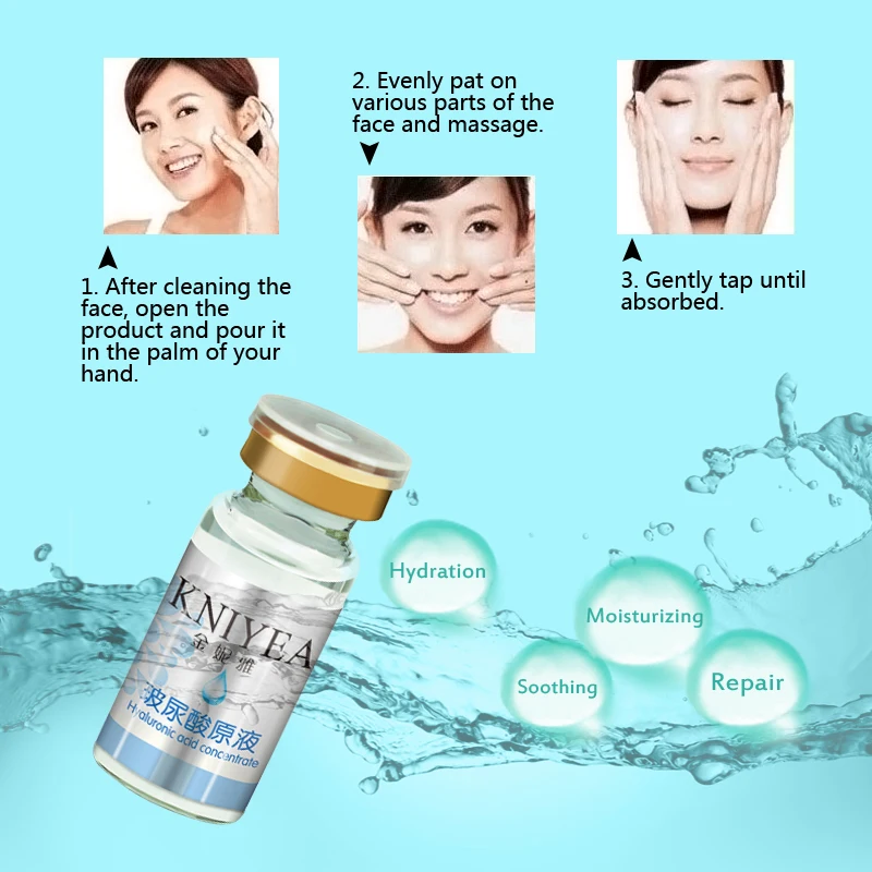 6pcs/lot Hyaluronic Acid Liquid Moisturizing Acne Treatment Essence Face Serum Lifting Firming Anti-acne Rejuvenation Ampoules
6pcs/lot Hyaluronic Acid Liquid Moisturizing Acne Treatment Essence Face Serum Lifting Firming Anti-acne Rejuvenation Ampoules