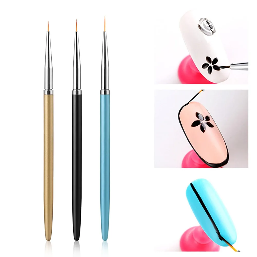 3pcs/set nail art Kinds of Rhinestone Acrylic Styles Nail Brush Line Flower Painting Coating Forming Flat Angle Fan Pen
3pcs/set nail art Kinds of Rhinestone Acrylic Styles Nail Brush Line Flower Painting Coating Forming Flat Angle Fan Pen