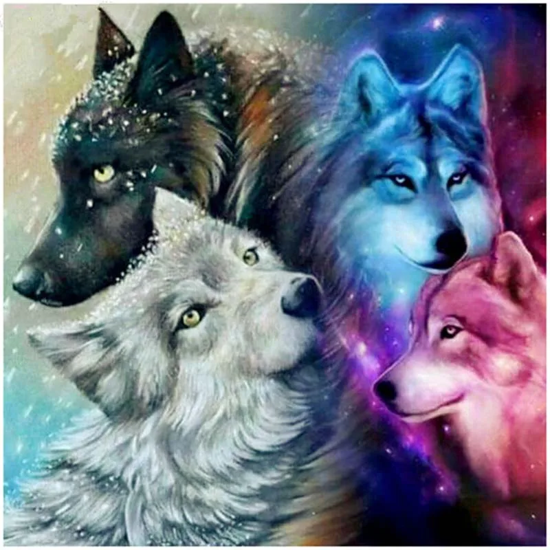 Dpsprue Full 5d Diy Diamond Painting Cross Stitch Animal Wolf Diamond Embroidery Kit Mosaic Home Wall Artworks Decor Gift S05
Dpsprue Full 5d Diy Diamond Painting Cross Stitch Animal Wolf Diamond Embroidery Kit Mosaic Home Wall Artworks Decor Gift S05