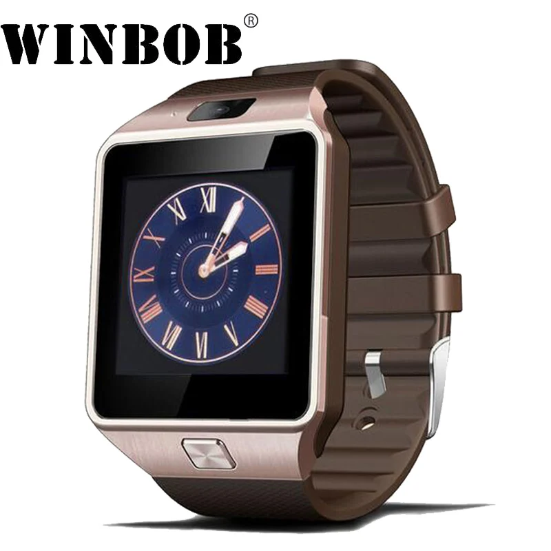 Bluetooth Android Смарт часы телефон Поддержка sim карта TF DZ09 Smartwatch циферблат вызова