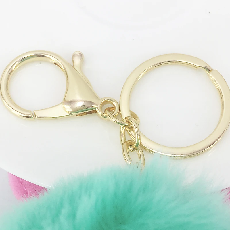 New creative PU bowknot hairball key chain pendant ladies bag car key hang accessories popular small gifts.
New creative PU bowknot hairball key chain pendant ladies bag car key hang accessories popular small gifts.