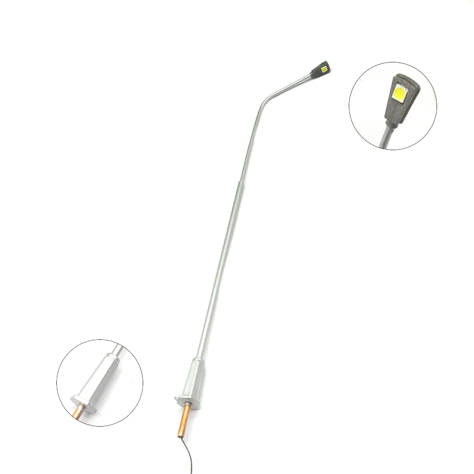 20pcs scale 1:50 Architectural Model Copper Light For Model Layout Copper Street Lights with Wires and LED bulbs.
20pcs scale 1:50 Architectural Model Copper Light For Model Layout Copper Street Lights with Wires and LED bulbs.