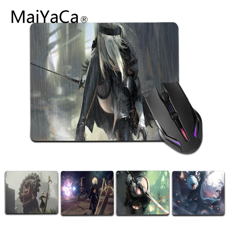 Удобный небольшой коврик для мыши MaiYaCa Nier Automata, игровой коврик для мыши Размером 25x29 см, резиновые коврики для мыши
Удобный небольшой коврик для мыши MaiYaCa Nier Automata, игровой коврик для мыши Размером 25x29 см, резиновые коврики для мыши