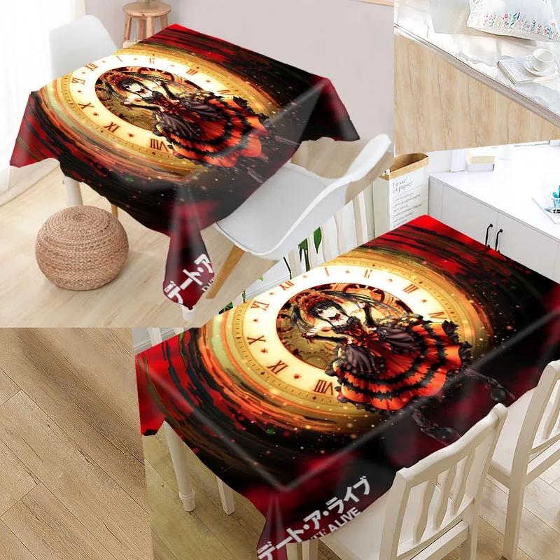 Custom Date A Live Table Cloth Oxford Print Rectangular Waterproof Oilproof Table Cover Square Wedding Tablecloth
Custom Date A Live Table Cloth Oxford Print Rectangular Waterproof Oilproof Table Cover Square Wedding Tablecloth