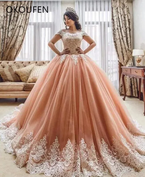 Quinceanera Dresses 2021 Luxury Dusty Ball Gown vestido de 15 anos de debutante Sweet 16 Dresses Dubai Arabic ballkleid Birthday
Quinceanera Dresses 2021 Luxury Dusty Ball Gown vestido de 15 anos de debutante Sweet 16 Dresses Dubai Arabic ballkleid Birthday