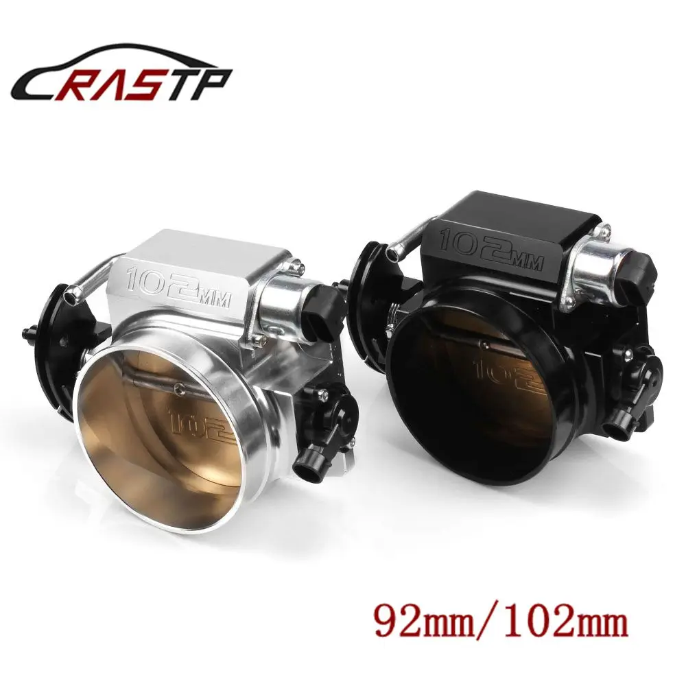 RASTP - High Flow Billet Aluminum 92mm/102mm Throttle Body For LS1 LS2 LS3 LS6 LSX Car Modification Parts Black/Silver RS-THB001
RASTP - High Flow Billet Aluminum 92mm/102mm Throttle Body For LS1 LS2 LS3 LS6 LSX Car Modification Parts Black/Silver RS-THB001