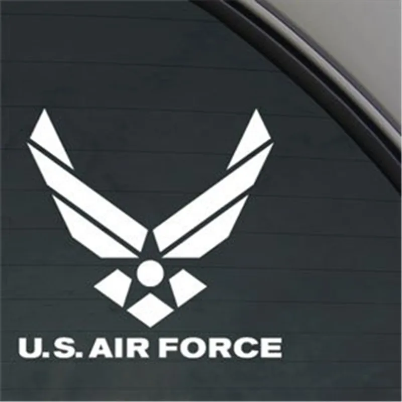 США ВВС переводная Наклейка для окна 6 &quotвиниловая наклейка на окно ноутбука Ipad