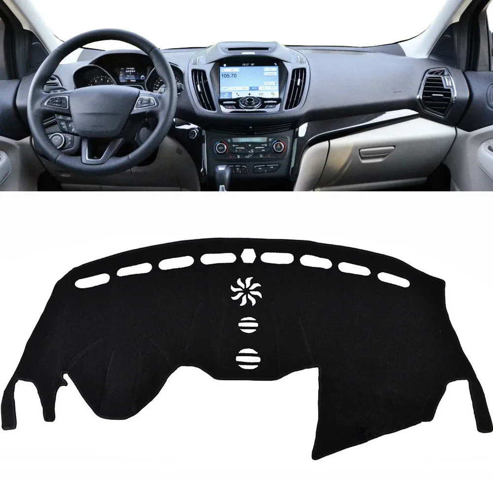 Car Dashboard Cover Mat Pad Dash Sunshade Instrument Protect Carpet Accessories For Ford Escape Kuga 2013 2014 2015 2016 17 2018
Car Dashboard Cover Mat Pad Dash Sunshade Instrument Protect Carpet Accessories For Ford Escape Kuga 2013 2014 2015 2016 17 2018