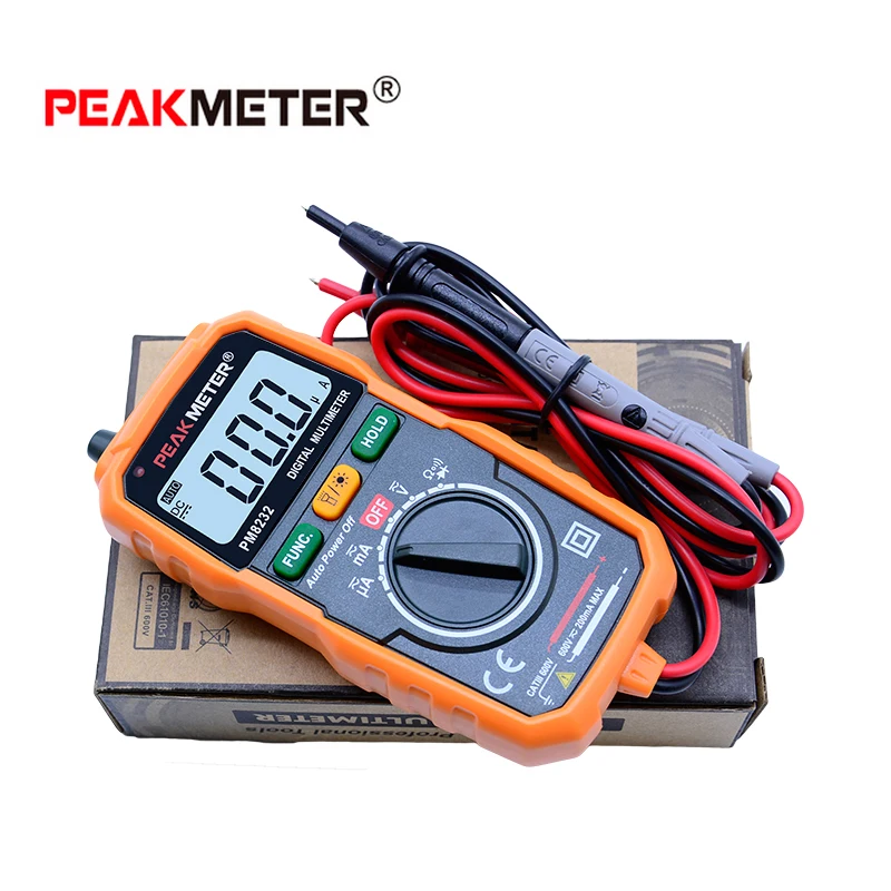 PEAKMETER MS8232 Non-contact Digital Multimeter DC/AC voltage current tester Auto Power off Digital Multimeter Tester
PEAKMETER MS8232 Non-contact Digital Multimeter DC/AC voltage current tester Auto Power off Digital Multimeter Tester