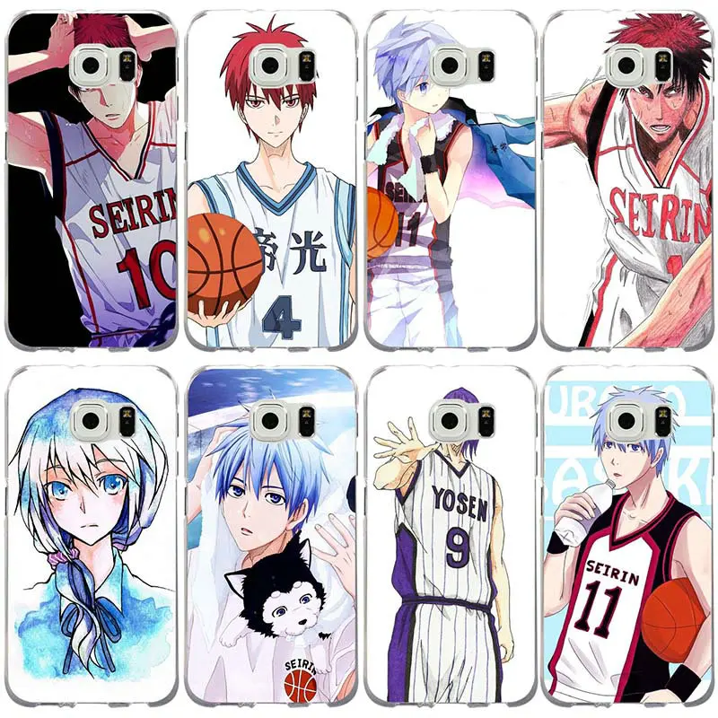 Фото Аниме Kuroko Basuke Keren баскетбольные чехлы для телефонов Samsung Galaxy Note 3 4 5 8 S3 S4 S5 Mini S6 S7 S8 S9